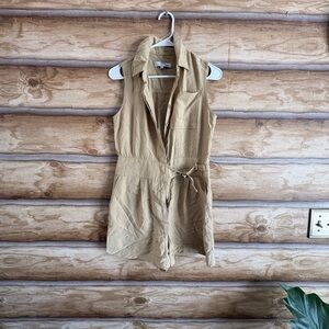 Jason Wu Beige Sleeveless Romper